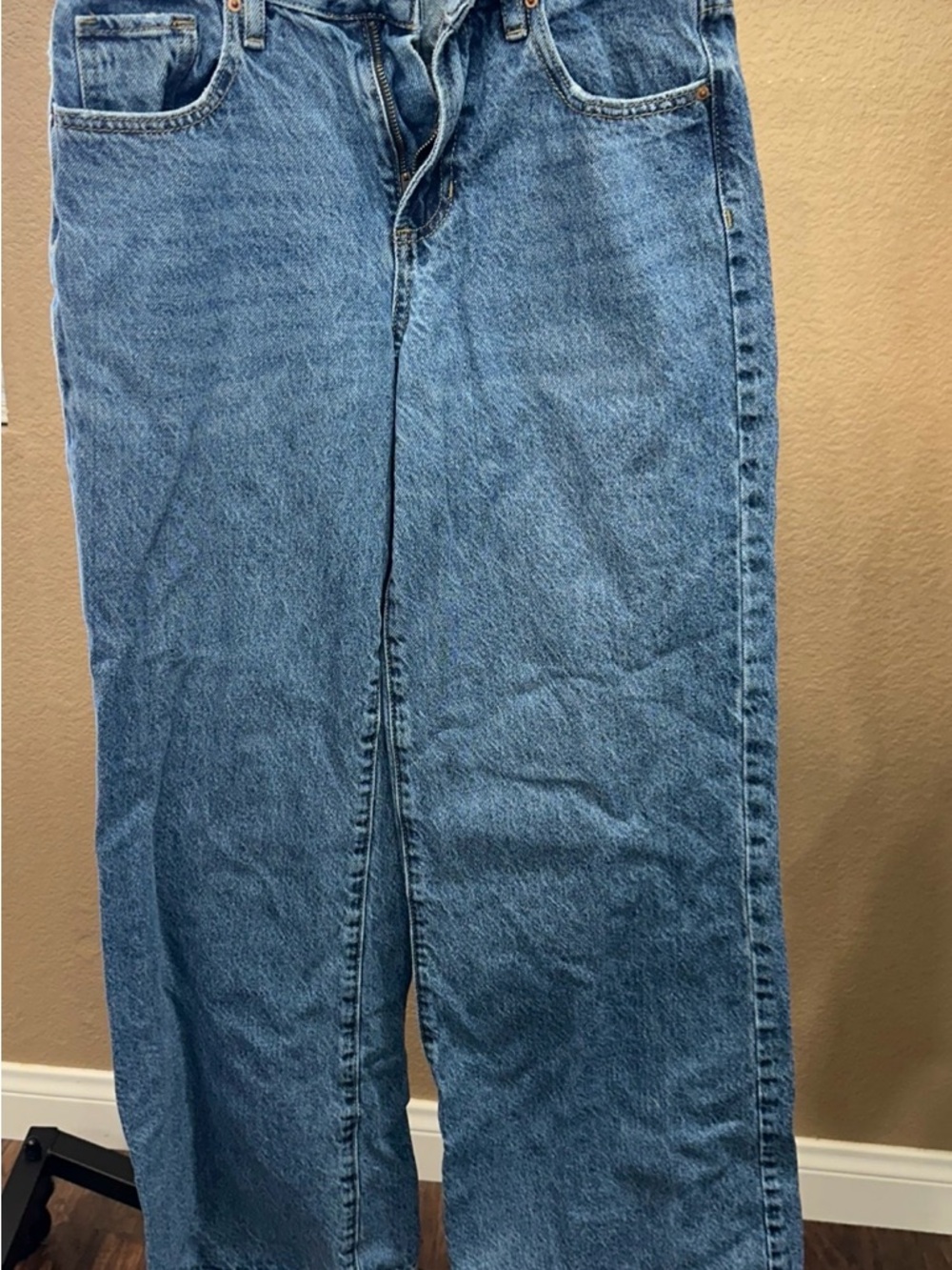 PacSun Women's Relaxed Light Blue Denim Jeans